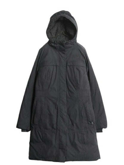 US企画 ノースフェイス アークティック ダウン パーカー レディース S / The North Face アウトドア ジャケット HYVENT ロング コート 黒