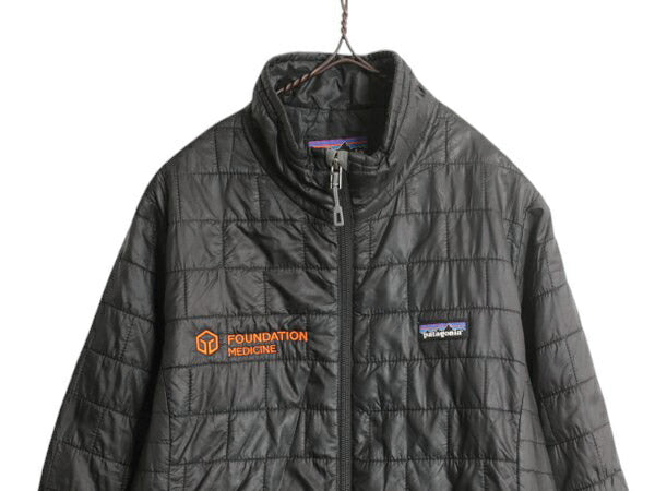パタゴニア ナノパフ ジャケット レディース L / 17年製 PATAGONIA 中綿 ナイロン プリマロフト ジャンパー パッカブル アウトドア 企業 黒