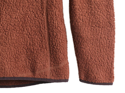 18年製 パタゴニア レトロ パイル フリース ジャケット レディース M Patagonia ブルゾン ジャンパー プルオーバー ハーフジップ 廃盤 ボア