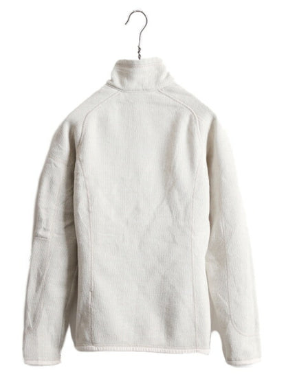 16年製 パタゴニア ベターセーター ハーフジップ レディース S 古着 Patagonia アウトドア フリース ジャケット プルオーバー ブルゾン 白