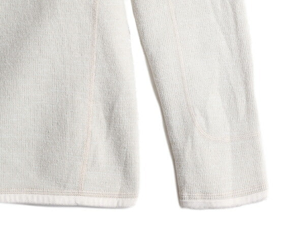 16年製 パタゴニア ベターセーター ハーフジップ レディース S 古着 Patagonia アウトドア フリース ジャケット プルオーバー ブルゾン 白