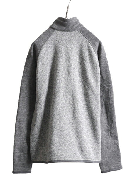 17年製 パタゴニア ベターセーター ハーフジップ メンズ M / Patagonia アウトドア フリース ニット ジャケット プルオーバー 企業 2トーン