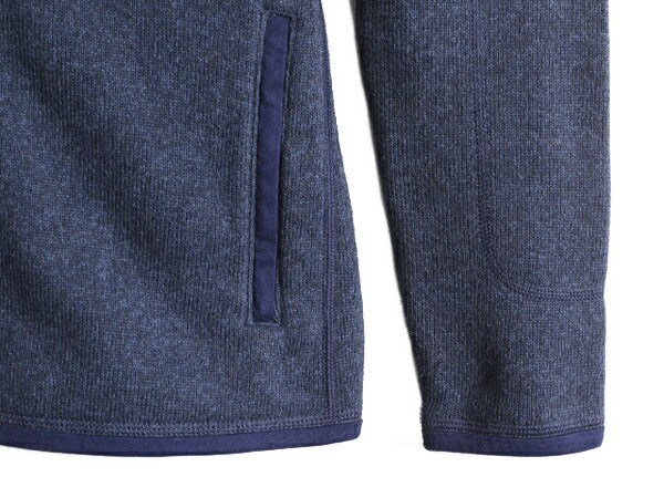 18年製 パタゴニア ベターセーター ジャケット レディース S 古着 Patagonia アウトドア フリース フルジップ ハイネック ブルゾン 企業 紺