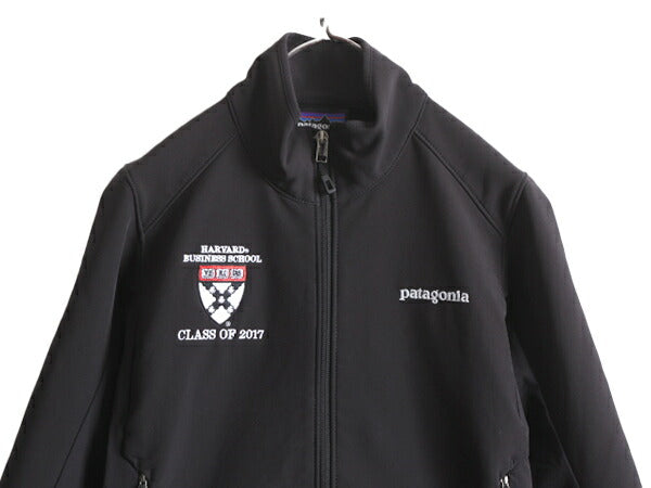 15年製 パタゴニア アズ ハイブリッド ジャケット レディース XS Patagonia アウトドア ソフトシェル フリース ライナー付き ジャンパー 黒