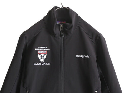 15年製 パタゴニア アズ ハイブリッド ジャケット レディース XS Patagonia アウトドア ソフトシェル フリース ライナー付き ジャンパー 黒
