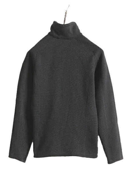 19年製 パタゴニア ベターセーター ハーフジップ レディース S Patagonia アウトドア フリース ジャケット プルオーバー ブルゾン 企業 黒