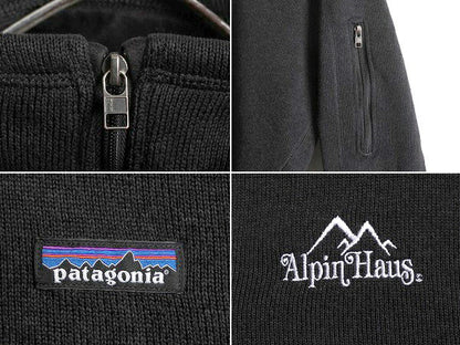 19年製 パタゴニア ベターセーター ハーフジップ レディース S Patagonia アウトドア フリース ジャケット プルオーバー ブルゾン 企業 黒
