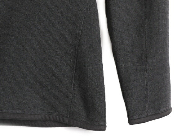 19年製 パタゴニア ベターセーター ハーフジップ レディース S Patagonia アウトドア フリース ジャケット プルオーバー ブルゾン 企業 黒