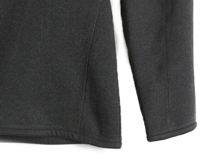 19年製 パタゴニア ベターセーター ハーフジップ レディース S Patagonia アウトドア フリース ジャケット プルオーバー ブルゾン 企業 黒
