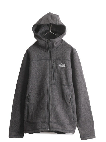 US企画 ノースフェイス ゴードン ライオンズ パーカー ジャケット メンズ M / The North face アウトドア フリース セーター フルジップ 灰