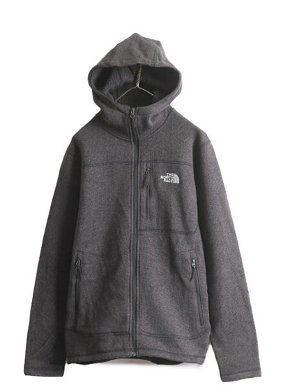 US企画 ノースフェイス ゴードン ライオンズ パーカー ジャケット メンズ M / The North face アウトドア フリース セーター フルジップ 灰