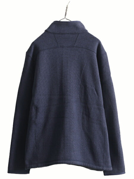 US企画 ノースフェイス ゴードン ライオンズ フリース ジャケット メンズ XL The North Face セーター フルジップ アウトドア ブルゾン 紺