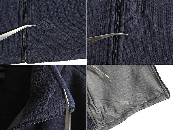 US企画 ノースフェイス ゴードン ライオンズ フリース ジャケット メンズ XL The North Face セーター フルジップ アウトドア ブルゾン 紺