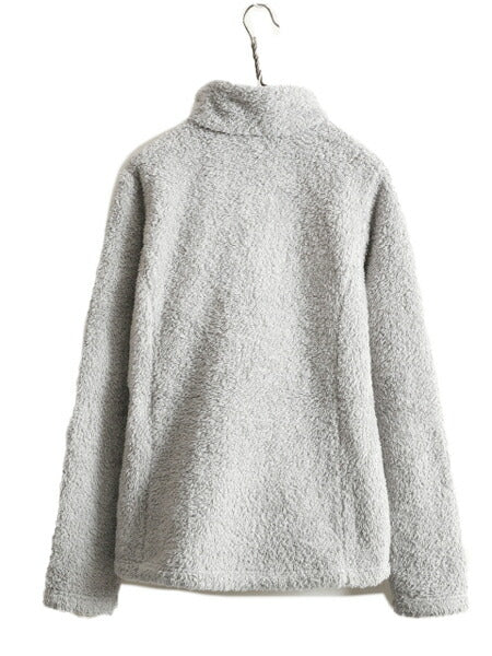 18年製 パタゴニア ロスガトス ハーフジップ レディース L 古着 Patagonia アウトドア フリース ジャケット プルオーバー 毛長 パイル ボア