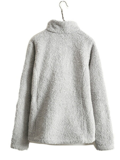 18年製 パタゴニア ロスガトス ハーフジップ レディース L 古着 Patagonia アウトドア フリース ジャケット プルオーバー 毛長 パイル ボア