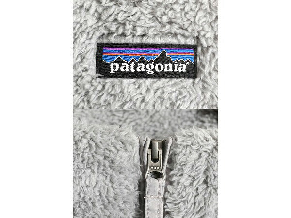18年製 パタゴニア ロスガトス ハーフジップ レディース L 古着 Patagonia アウトドア フリース ジャケット プルオーバー 毛長 パイル ボア