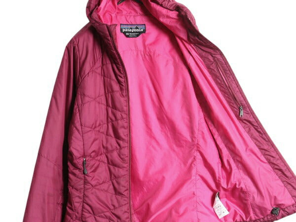 パタゴニア マイクロ パフ フーディ レディース XS 11年製 Patagonia 中綿 キルティング ジャケット フード パーカー ブルゾン フルジップ