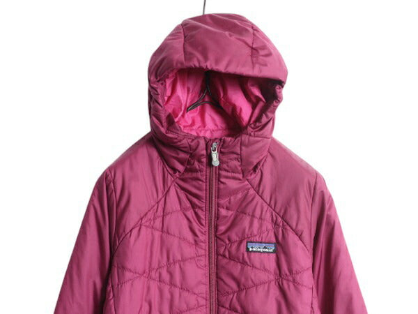 パタゴニア マイクロ パフ フーディ レディース XS 11年製 Patagonia 中綿 キルティング ジャケット フード パーカー ブルゾン フルジップ