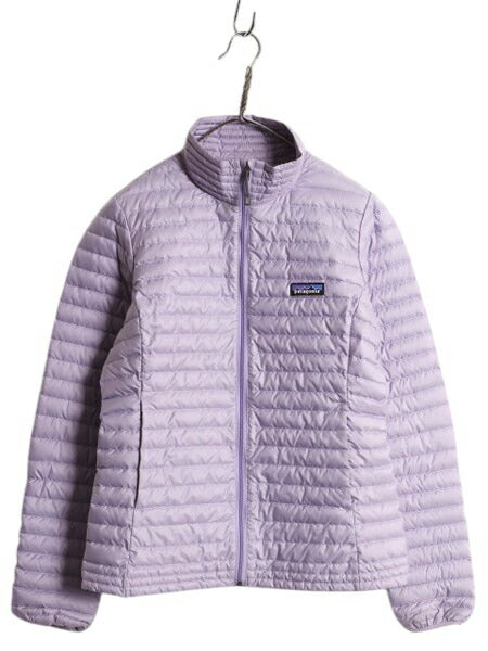パタゴニア ダウン シャツ レディース S / 17年製 Patagonia ジャケット ナイロン ハイネック ジャンパー フルジップ アウトドア 600フィル