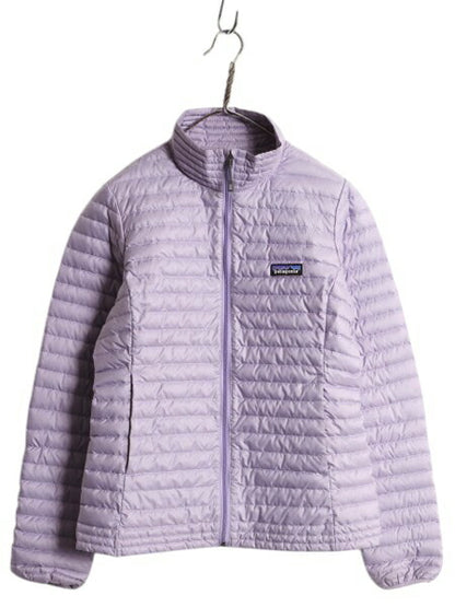 パタゴニア ダウン シャツ レディース S / 17年製 Patagonia ジャケット ナイロン ハイネック ジャンパー フルジップ アウトドア 600フィル