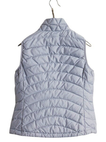パタゴニア ダウン セーター ベスト レディース S / 古着 14年製 Patagonia フルジップ 800フィル グース 重ね着 パッカブル アウトドア 灰