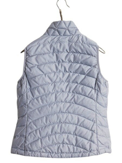 パタゴニア ダウン セーター ベスト レディース S / 古着 14年製 Patagonia フルジップ 800フィル グース 重ね着 パッカブル アウトドア 灰