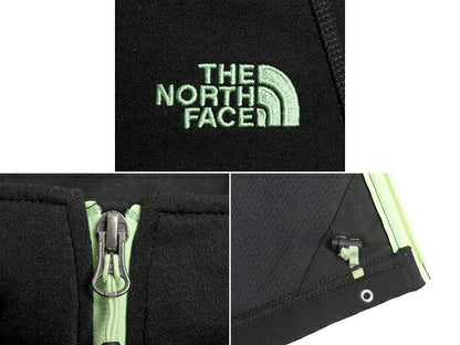 ノースフェイス フルジップ トラック ジャケット レディース XS The North Face アウトドア 裏 フリース ブルゾン ハイネック ジャージ 黒