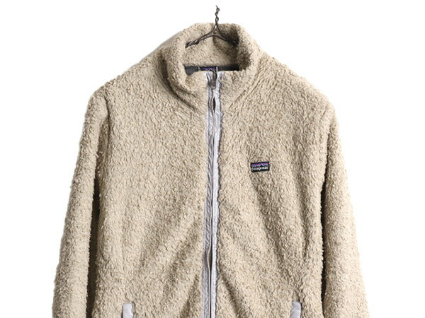 11年製 パタゴニア ロスロボス ジャケット レディース L 古着 Patagonia パイル フリース フルジップ ブルゾン ハイネック アウトドア 廃盤