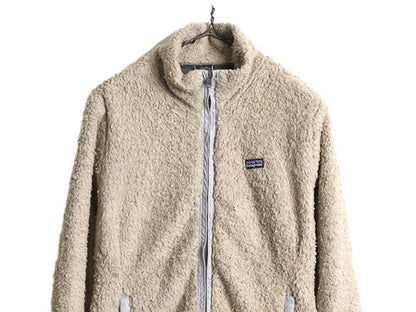 11年製 パタゴニア ロスロボス ジャケット レディース L 古着 Patagonia パイル フリース フルジップ ブルゾン ハイネック アウトドア 廃盤