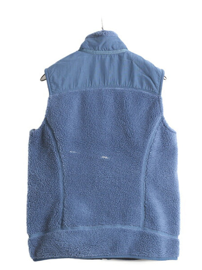 14年製 パタゴニア レトロX フリース ベスト レディース L / 古着 Patagonia 重ね着 アウトドア パイル フルジップ 前開き 廃版 ハイネック