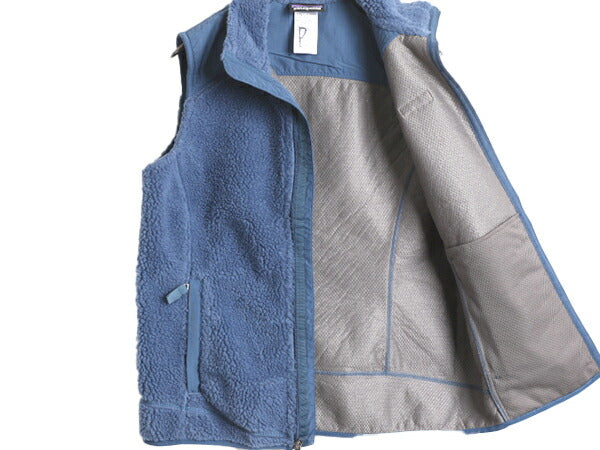 14年製 パタゴニア レトロX フリース ベスト レディース L / 古着 Patagonia 重ね着 アウトドア パイル フルジップ 前開き 廃版 ハイネック