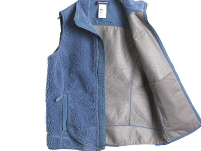 14年製 パタゴニア レトロX フリース ベスト レディース L / 古着 Patagonia 重ね着 アウトドア パイル フルジップ 前開き 廃版 ハイネック