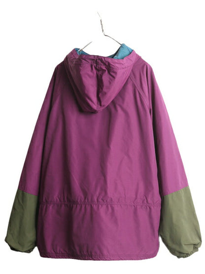 90s エルエルビーン 中綿 ナイロン アノラック パーカー ジャケット メンズ XL / 90年代 オールド LLBEAN マウンテンパーカー プルオーバー
