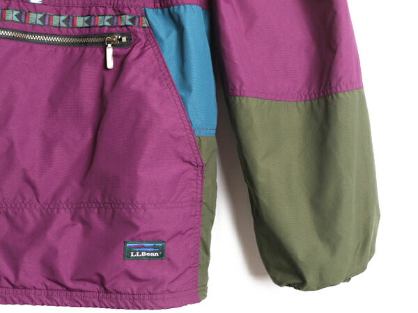 90s エルエルビーン 中綿 ナイロン アノラック パーカー ジャケット メンズ XL / 90年代 オールド LLBEAN マウンテンパーカー プルオーバー