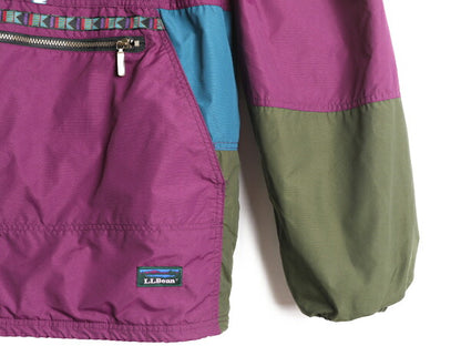 90s エルエルビーン 中綿 ナイロン アノラック パーカー ジャケット メンズ XL / 90年代 オールド LLBEAN マウンテンパーカー プルオーバー