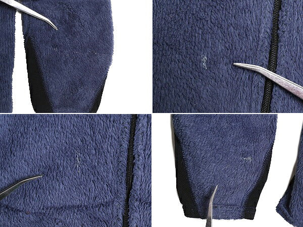 00s 00年製 USA製 パタゴニア R2 フリース ジャケット レディース S 00年代 オールド Patagonia アウトドア フルジップ レギュレーター 紺