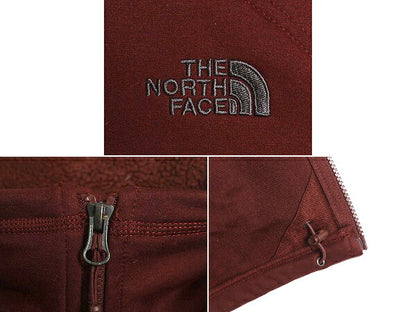US企画 ノースフェイス 裏 ボア フリース ジャケット メンズ M 古着 The North face アウトドア ジャンパー ハイネック フルジップ パイル