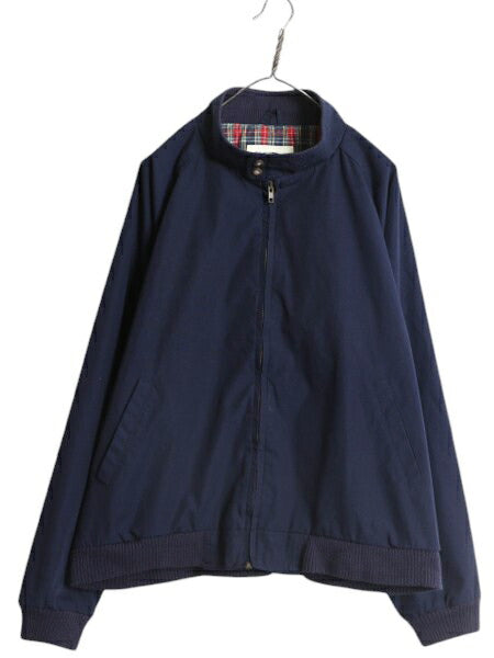 90s エディーバウアー スイングトップ ジャケット メンズ XL オールド Eddie Bauer フルジップ ブルゾン G-9 ハリントン チェック ライナー