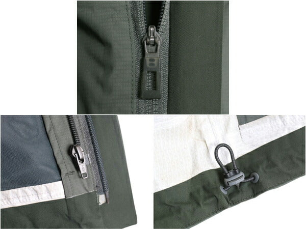 エルエルビーン ナイロン マウンテンパーカー ジャケット メンズ S アウトドア LLBEAN ジャンパー フルジップ ツートン ハイネック マンパ