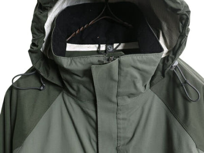 エルエルビーン ナイロン マウンテンパーカー ジャケット メンズ S アウトドア LLBEAN ジャンパー フルジップ ツートン ハイネック マンパ