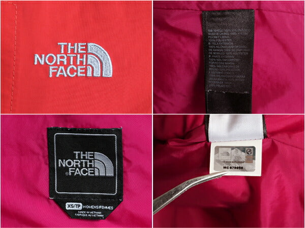 US企画 ノースフェイス HYVENT マウンテンパーカー ジャケット レディース XS / The North Face アウトドア ナイロン フード マルチカラー