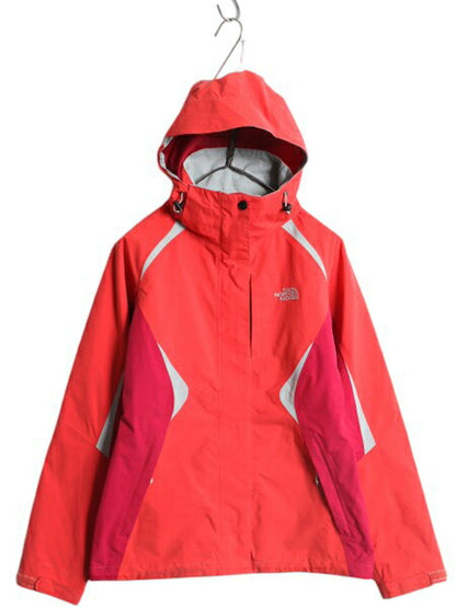 US企画 ノースフェイス HYVENT マウンテンパーカー ジャケット レディース XS / The North Face アウトドア ナイロン フード マルチカラー