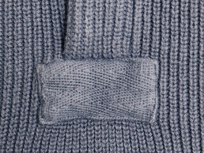 80s USA製 エルエルビーン ヘンリーネック コットン ニット セーター メンズ XL / ヴィンテージ LLBEAN アウトドア リブ編み 大きいサイズ
