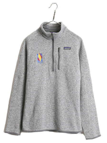 17年製 パタゴニア ベターセーター ハーフジップ メンズ L / Patagonia アウトドア フリース ジャケット プルオーバー ブルゾン ハイネック