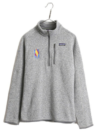 17年製 パタゴニア ベターセーター ハーフジップ メンズ L / Patagonia アウトドア フリース ジャケット プルオーバー ブルゾン ハイネック