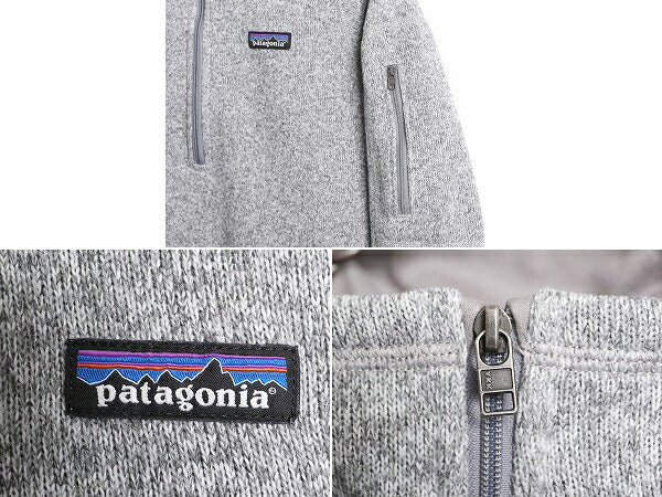 19年製 パタゴニア ベターセーター ハーフジップ レディース M / 古着 Patagonia アウトドア フリース ジャケット プルオーバー ジャンパー