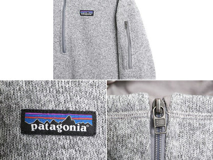 19年製 パタゴニア ベターセーター ハーフジップ レディース M / 古着 Patagonia アウトドア フリース ジャケット プルオーバー ジャンパー