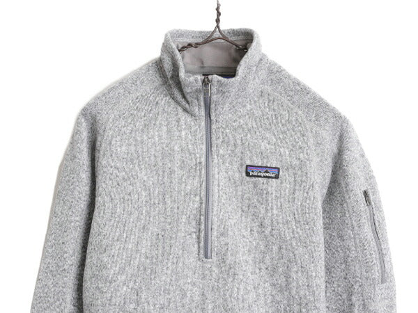 19年製 パタゴニア ベターセーター ハーフジップ レディース M / 古着 Patagonia アウトドア フリース ジャケット プルオーバー ジャンパー