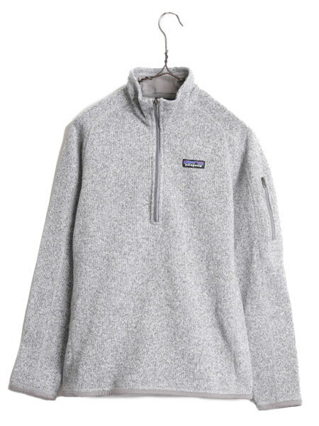19年製 パタゴニア ベターセーター ハーフジップ レディース M / 古着 Patagonia アウトドア フリース ジャケット プルオーバー ジャンパー