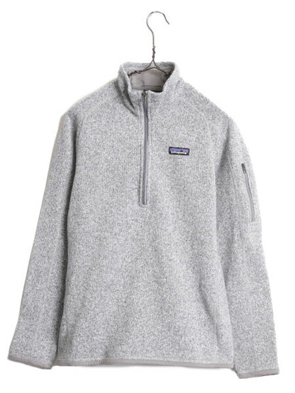 19年製 パタゴニア ベターセーター ハーフジップ レディース M / 古着 Patagonia アウトドア フリース ジャケット プルオーバー ジャンパー